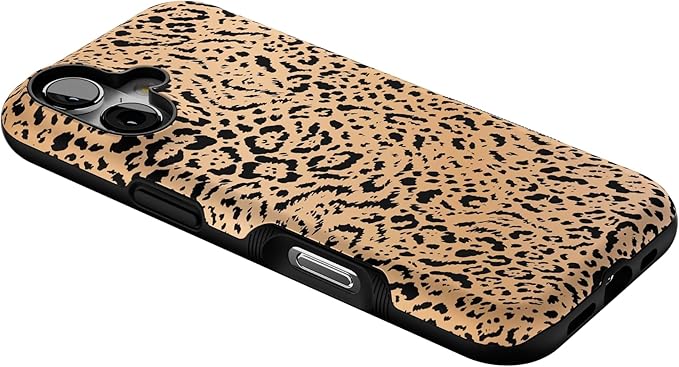 Casely iPhone 17 Case | Born to Be Wild | Jaguar Print | Bold Protective Design | Compatible with MagSafe