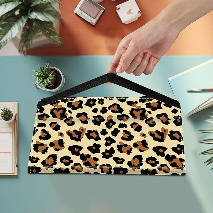 Case for Samsung Galaxy Tab S9 FE 5G 10.9 Inch/Galaxy Tab S9 11 Inch 2023,Card Slot PU Leather TPU Case Pen Holder Auto Wake Sleep,Leopard Print