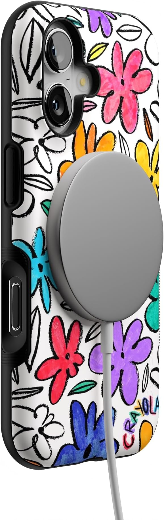 Casely iPhone 17 Case | Outside The Lines | Crayola Marker | Bold Protective Design | Compatible with MagSafe