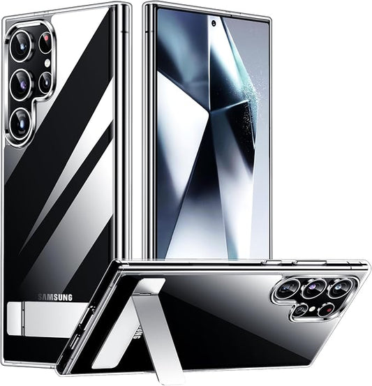 Red2Fire for Samsung Galaxy S24 Ultra Case, [Military Grade Drop Protection] Non-Slip Heavy Duty Full Body Shockproof Protection Phone Case for S24 Ultra Case 6.8 inch, Clear