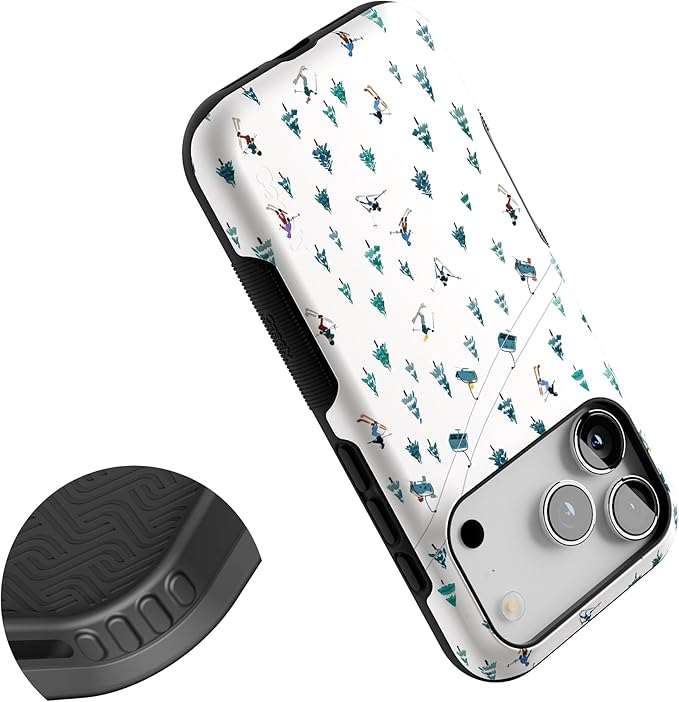 Casely iPhone 17 Pro Case | We've Peaked | Après Ski Mountains | Bold Protective Design | Compatible with MagSafe
