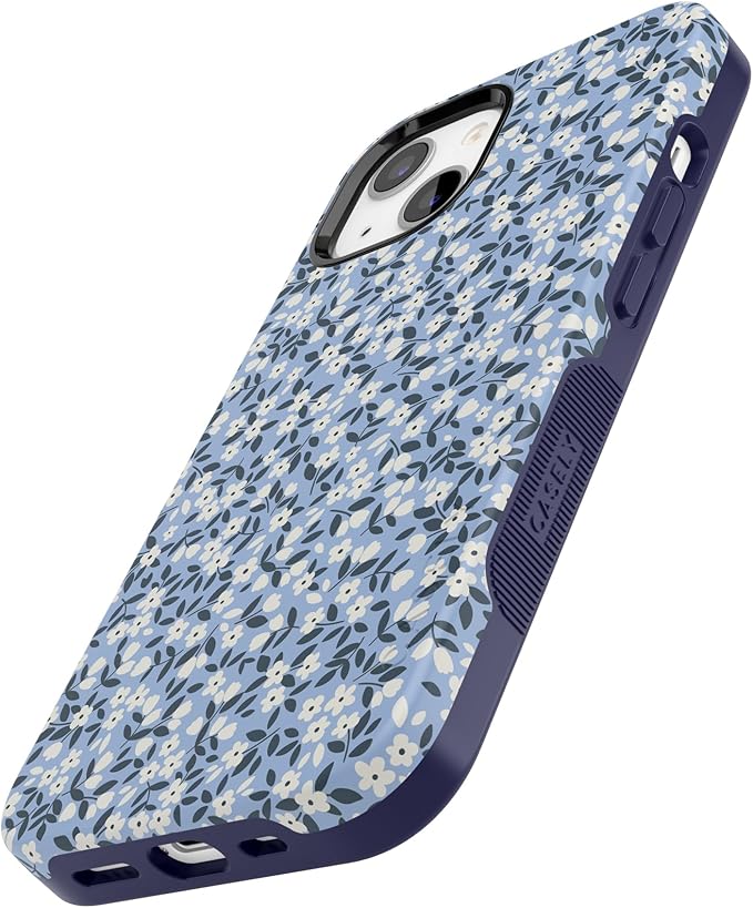 Casely iPhone 14 Case | Picking Daisies | Cottagecore | Compatible with MagSafe | Bold Protective Design
