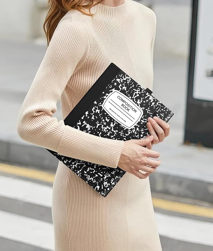 Fintie Protective Case for Microsoft Surface Pro 12 Inch (2025), Multi-Angle Viewing Portfolio Business TPU Back Cover with Pocket & Stylus Holder, Compatible with Type Cover Keyboard (Com-Book)