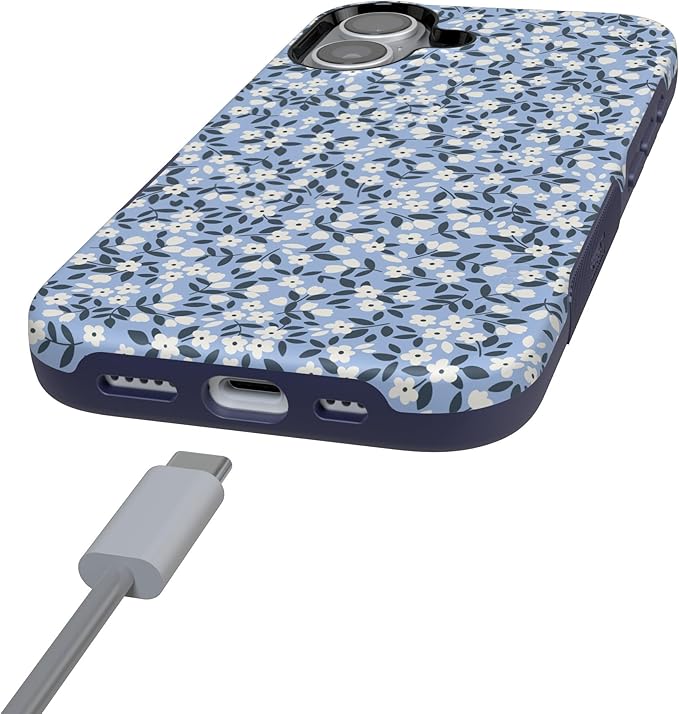 Casely iPhone 17 Case | Picking Daisies | Cottagecore | Compatible with MagSafe | Bold Protective Design