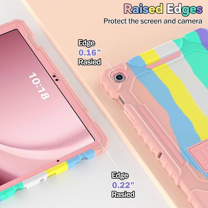 Grifobes for Samsung Galaxy Tab A9 Plus 11 Inch 2023 Cases, Heavy Duty Shockproof Rugged Cover for New Samsung Tablet A9+ 11" Case (SM-X210/X216/X218) with Kickstand for Kids, Camo