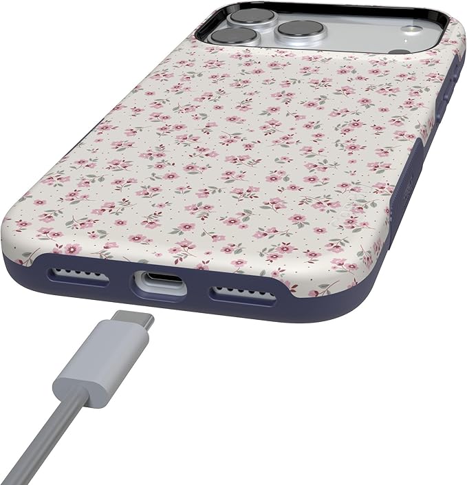 Casely iPhone 17 Pro Case | Cottage Charm | Cottagecore | Compatible with MagSafe | Bold Protective Design