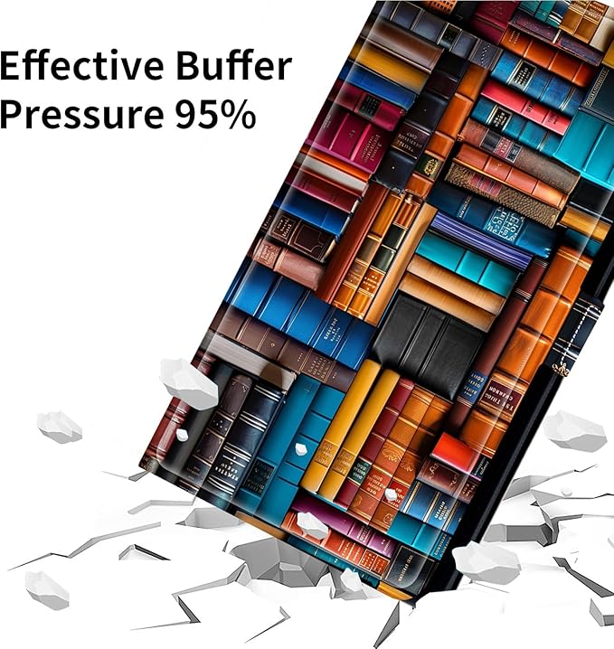 for Lenovo Tab M9 Case,9 inch Tablet Cover, Magnetic Closure Travel Portable Protective Case with 360 Degree Rotating Stand for Lenovo Tab M9 TB-310FU 2023-Vintage Book