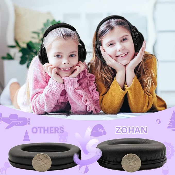 ZOHAN Kids Ear Protection 2 Pack,Kids Noise Canceling Headphone for Concerts, Monster Truck, Fireworks
