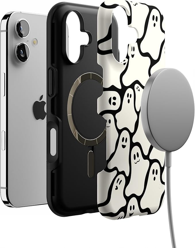 Casely iPhone 17 Case | Don't Ghost Me | Halloween | Bold Protective Design | Compatible with MagSafe