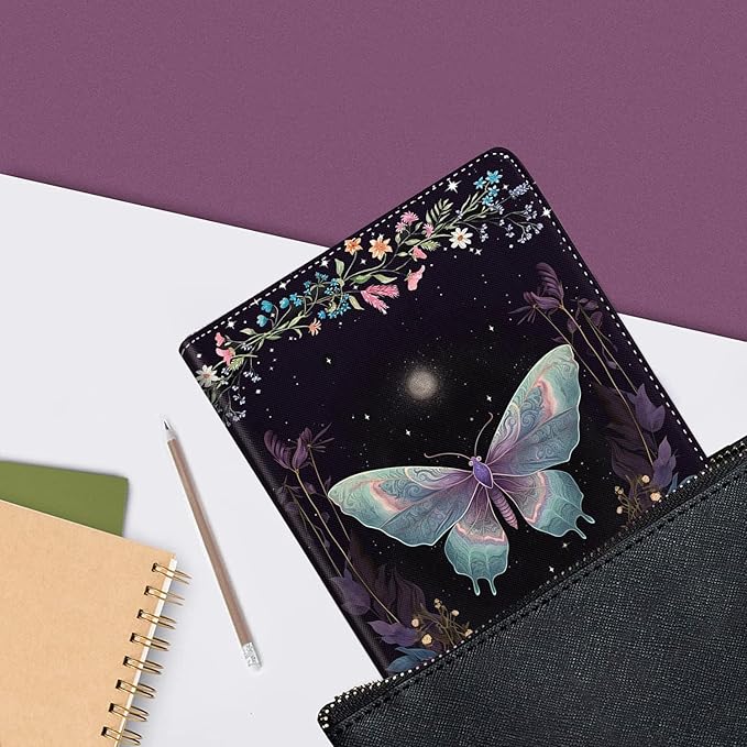 Case for Samsung Galaxy Tab A9 Plus 11 inch 2023，Slim Fit Foldable Standing Cover Case with Auto Sleep/Wake for Galaxy Tab A9+ 11’2023 (SM-X210/X216/X218)，Magical Night Moth
