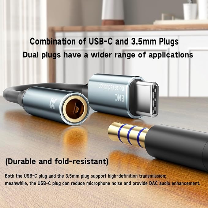 Wired Earbud in Ear Headphones with Mic Noise-canceling,Deep bass Hi-Fi Noise Cancellation Earbuds Wired Immersive Bass Dual-Unit Earphones Compatible with iPhone 15 16 17 Android etc