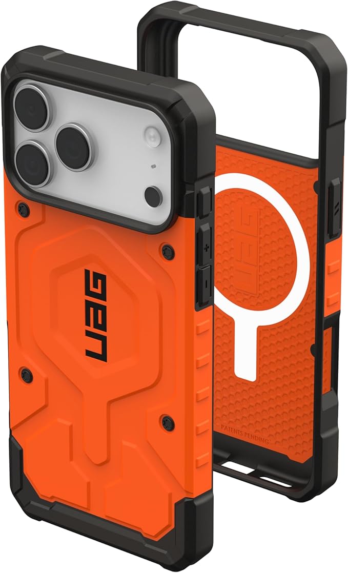 URBAN ARMOR GEAR UAG Designed for iPhone 17 Pro Max Case Pathfinder - Compatible with MagSafe Military Grade Protective Cover, Orange