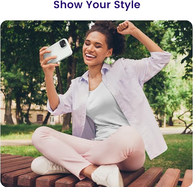 OTOFLY Designed for iPhone 14 Case, Silicone Shockproof Slim Thin Phone Case for iPhone 14 6.1 inch (White)