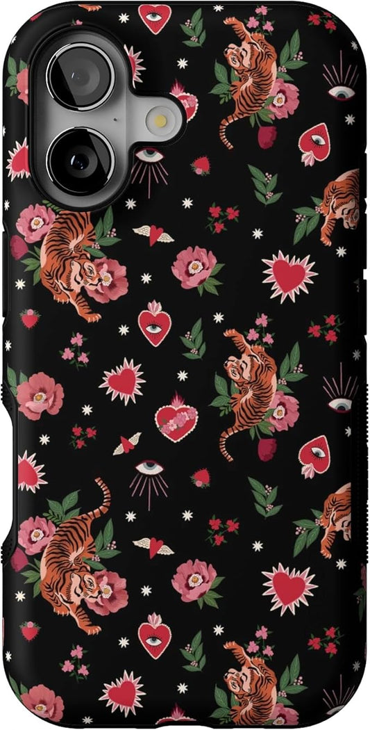 Casely iPhone 17 Case | Wild at Heart | Tiger | Bold Protective Design | Compatible with MagSafe