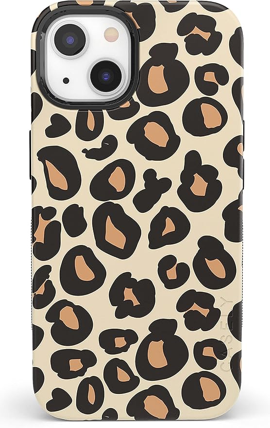 Casely iPhone 14 Case | Into The Wild | Leopard Print | Compatible with MagSafe | Bold Protective Design