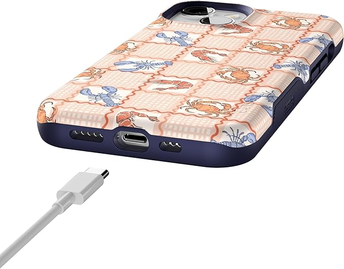 Casely iPhone 14 Case | On The Cape | Coastal Summer | Compatible with MagSafe | Bold Protective Design