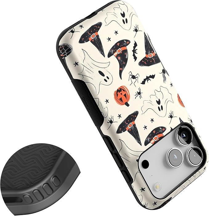 Casely iPhone 17 Pro Case | Feeling Witchy | Haunted Halloween | Bold Protective Design | Compatible with MagSafe