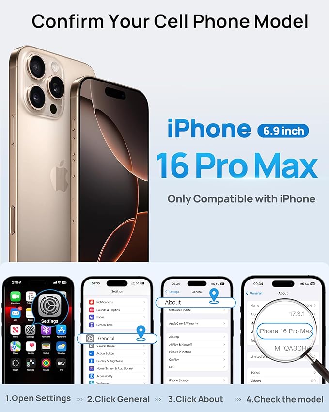 for iPhone 16 Pro Max Case with Card Holder & Lens Cover & Kickstand, Military Grade Drop Tested Soft Silicone Edge Rugged Protective Wallet Phone Case for iPhone 16 Pro Max 6.9", Green