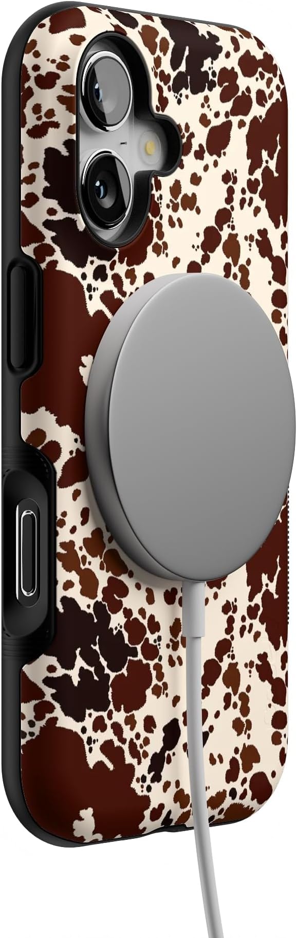 Casely iPhone 17 Case | Cowgirl Envy | Cow Print | Bold Protective Design | Compatible with MagSafe