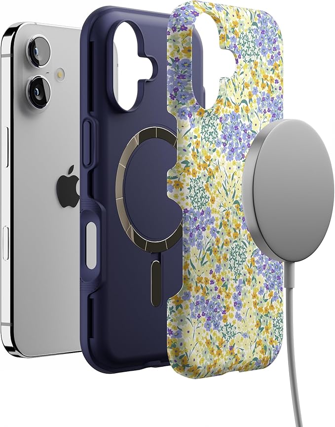 Casely iPhone 17 Case | Dream Garden | Cottagecore | Bold Protective Design | Compatible with MagSafe