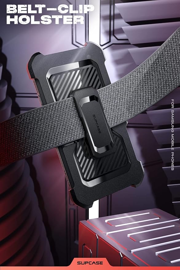 SUPCASE for Samsung Galaxy S22 Ultra Case with Stand, [Unicorn Beetle Pro] [2 Front Frames] [Built-in Screen Protector & Belt-Clip] Military-Grade Protection Phone Case for Galaxy S22 Ultra, CamoGray