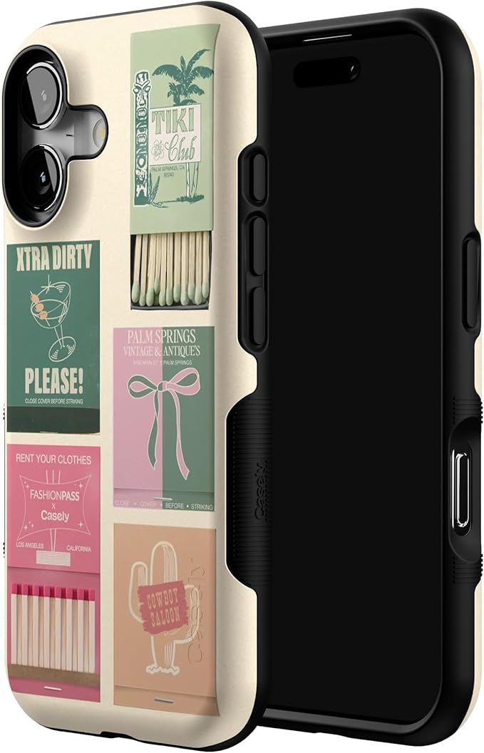 Casely iPhone 17 Case | Perfect Match | FashionPass x Casely | Bold Protective Design | Compatible with MagSafe