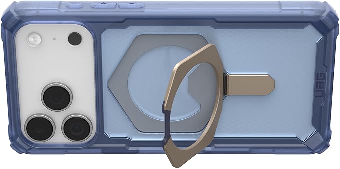 URBAN ARMOR GEAR UAG Designed for iPhone 17 Pro Max Case with Kickstand Plasma XTE - Compatible with MagSafe Translucent Military Grade Protective Cover, Cloud Blue