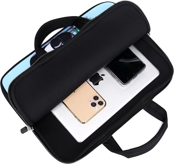 11" 11.6" 12" 12.1" 12.5" inch Laptop Carrying Bag Chromebook Case Notebook Ultrabook Bag Tablet Cover Neoprene Sleeve Fit Apple MacBook Air Samsung Google Acer HP DELL Lenovo Asus(Panda & Bamboo)