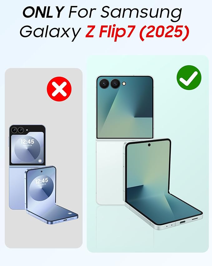 for Samsung Galaxy Z Flip 7 Case,Built-in Privacy Screen Protector&Hinge Protection Shockproof All-Inclusive Smartphone Cover for Samsung Galaxy Z Flip 7(Mint Green)