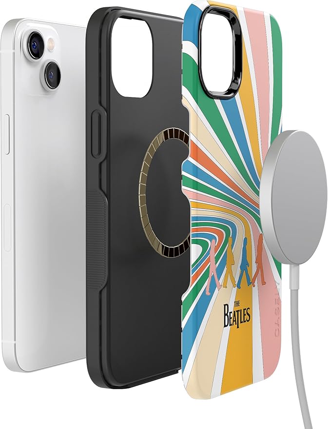 Casely iPhone 14 Case | Beatles | Come Together | Abbey Road | Compatible with MagSafe | Bold Protective Design