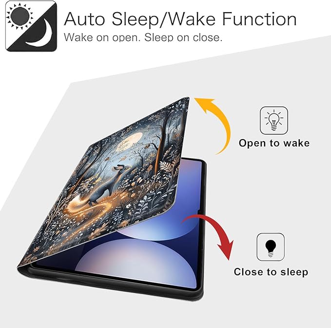 Case for Samsung Galaxy Tab S10 Ultra/Galaxy Tab S9/S8 Ultra 14.6-Inch, Slim PU Leather Stand Cover with Auto Wake/Sleep, Multi-Angle Viewing & Shockproof, Hare