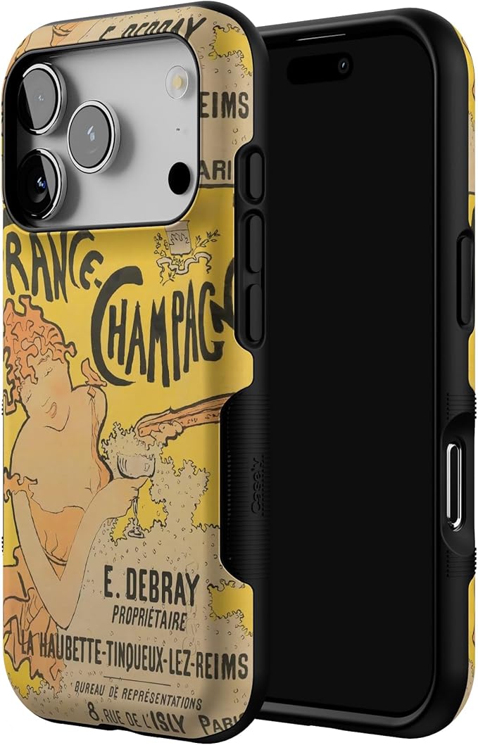 Casely iPhone 17 Pro Case | Van Gogh | French Bubbly | Bold Protective Design | Compatible with MagSafe
