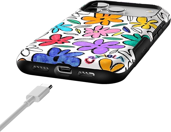Casely iPhone 17 Pro Case | Outside The Lines | Crayola Marker | Bold Protective Design | Compatible with MagSafe
