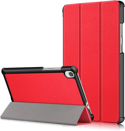 Case for Lenovo Tab M8 8.0'', Smart Case Trifold Stand Slim Lightweight Case Cover for LenovoTab M8 Gen 3 2022/Tab M8 HD LTE 2021/ Tab M8 HD/Smart Tab M8/Tab M8 FHD 2019 M8 8" Tablet Red