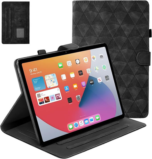 Tablet Case for Lenovo Tab M11 11" 2024 TB330FU Premium TPU Stand Cover with Card Slot 11 Inch Case (Black)