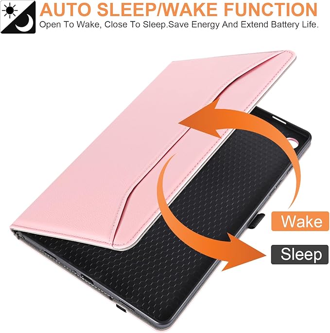 for Samsung Galaxy Tab A9 Plus Case Multiangle Stand for Samsung Tab A9 Plus Tablet Case 11 Inch SM-X210/SM-X216/SM-X218,Pink