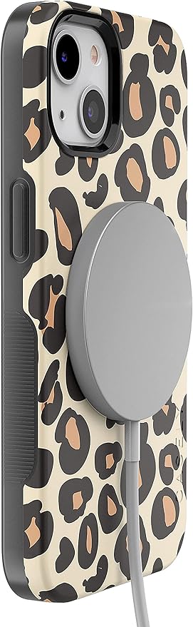 Casely iPhone 14 Case | Into The Wild | Leopard Print | Compatible with MagSafe | Bold Protective Design