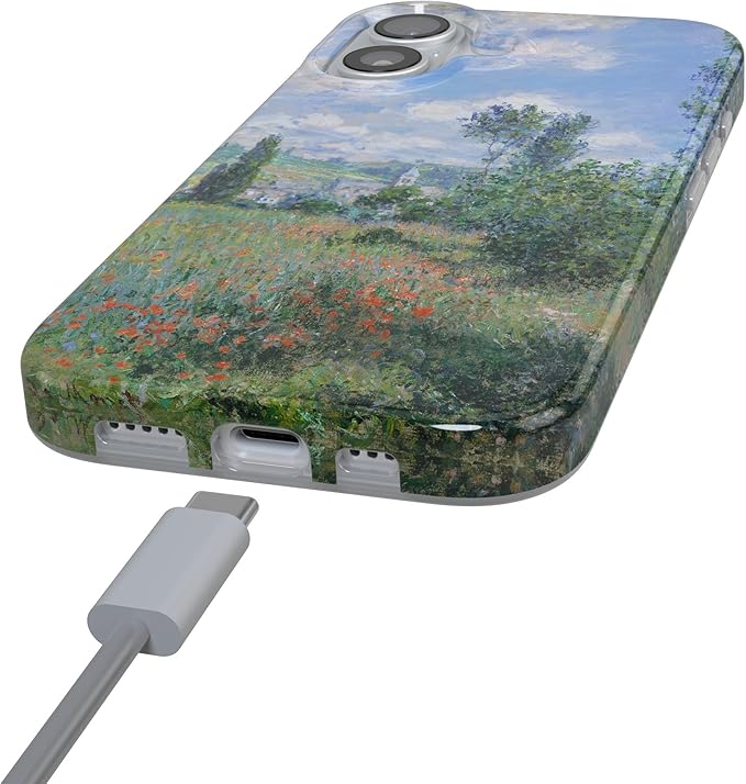 Casely iPhone 17 Case | Monet's View | The Met Museum | Compatible with MagSafe | Classic Ultra Slim Design