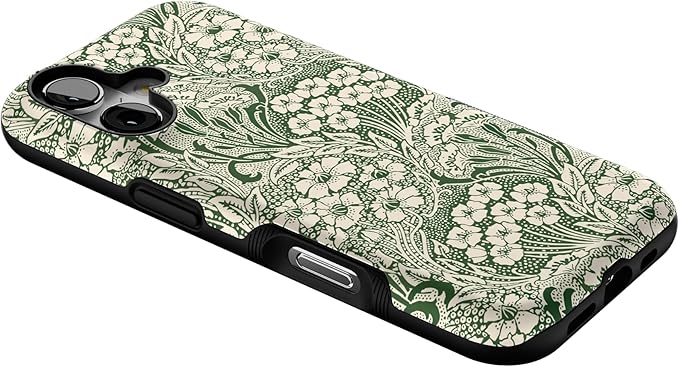 Casely iPhone 17 Case | Mystic Meadow | Green Gardens | Bold Protective Design | Compatible with MagSafe