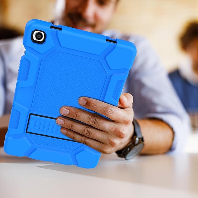 Rantice Case for Samsung Galaxy Tab A9+ 11”, Heavy Duty Shockproof Rugged Protective Case with Kickstand for Samsung Galaxy Tab A9+ / A9 Plus 11” 2023 (SM-X210/X216/X218), Blue+Black