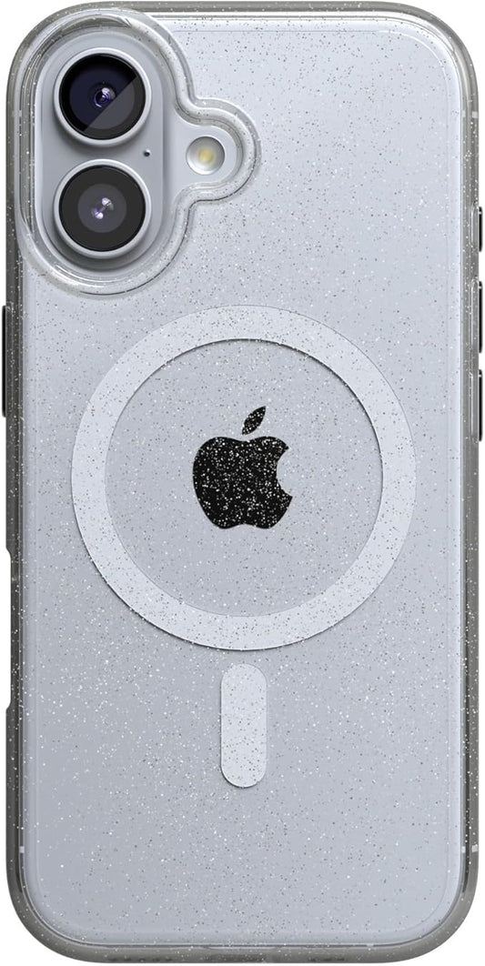 Casely iPhone 17 Case | Clear Skies | Clear Shimmer | Compatible with MagSafe | Classic Ultra Slim Design
