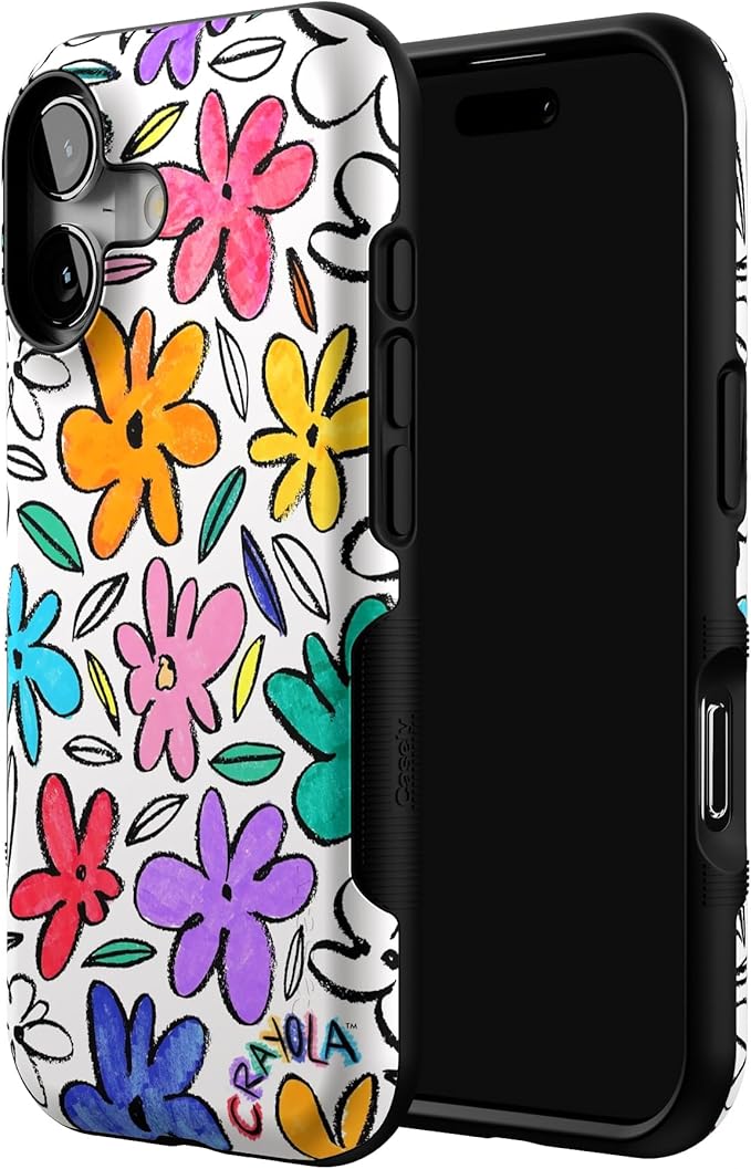 Casely iPhone 17 Case | Outside The Lines | Crayola Marker | Bold Protective Design | Compatible with MagSafe