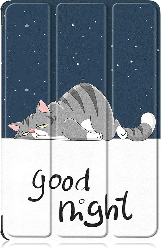 Case Compatible with Lenovo Tab M11 2023 TB-330FU / Lenovo Xiaoxin Pad 2024 TB-331FC 11 Inch Tablet,Slim Lightweight Trifold PC Cover with Auto Wake/Sleep Function,Lazy cat