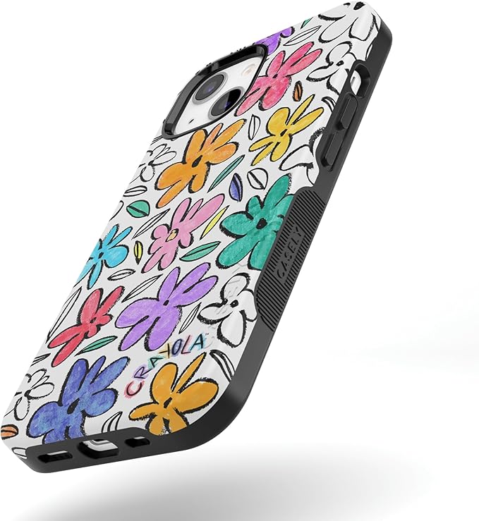 Casely iPhone 14 Case | Crayola | Outside The Lines | Crayola Marker | Compatible with MagSafe | Bold Protective Design