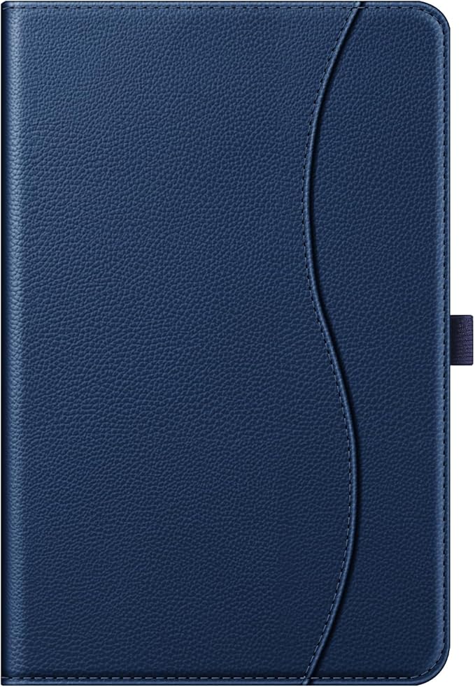 Fintie Case for Samsung Galaxy Tab S10 Lite/ S10 FE/ S9 FE 5G 10.9 Inch/Tab S9 11 Inch with S Pen Holder, Multi-Angle Viewing Protective Cover with Pocket, Auto Sleep/Wake, Dark Blue