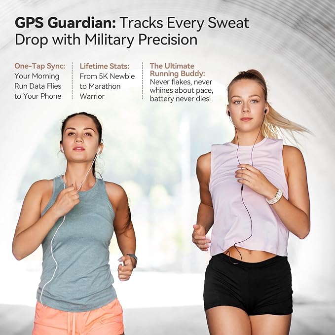 Smart Bracelet with Blood Oxygen/Blood Pressure Monitor, 60-Day Battery Health Fitness Tracker with 2 Bands,Lifetime Membership,Activity Tracking Heart Rate Sleep Monitor for Android iOS