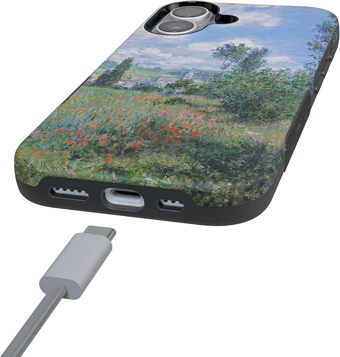 Casely iPhone 17 Case | Monet's View | The Met Museum | Compatible with MagSafe | Bold Protective Design