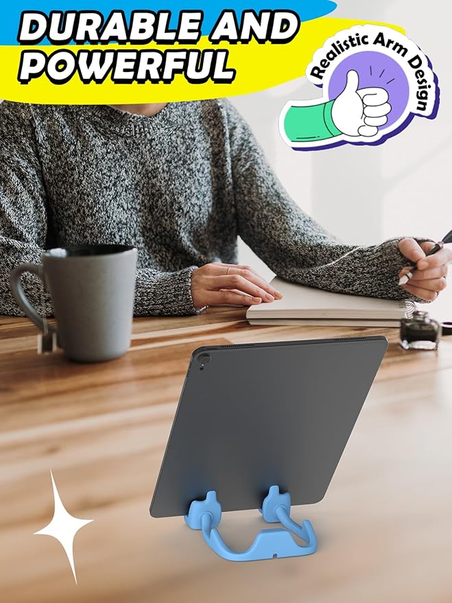 Stocking Stuffers for Teens Girls Kids Women Men Adults: Thumbs Up Lazy Phone Stand Tablet Stand for iPad Cell Phone Holder Teen Girl Gifts Trendy Stuff Gifts for Christmas for Boys Wife Funny Gadgets