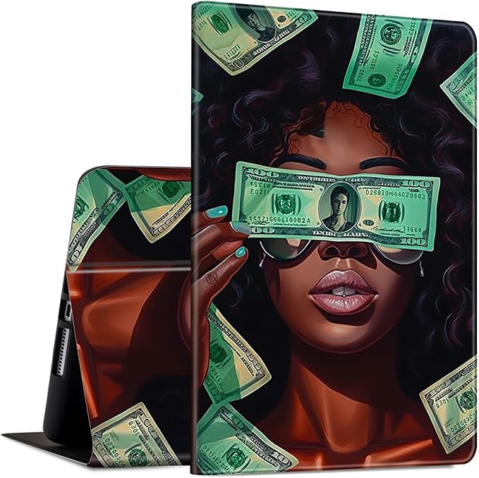 Case for 13 Inch Microsoft Surface Pro 8 (2021 Release) PU Leather Slim Lightweight Multiple Angles Stand Smart Cover with Auto Wake/Sleep for 2021 Surface pro 8 13 Inch, American Girls