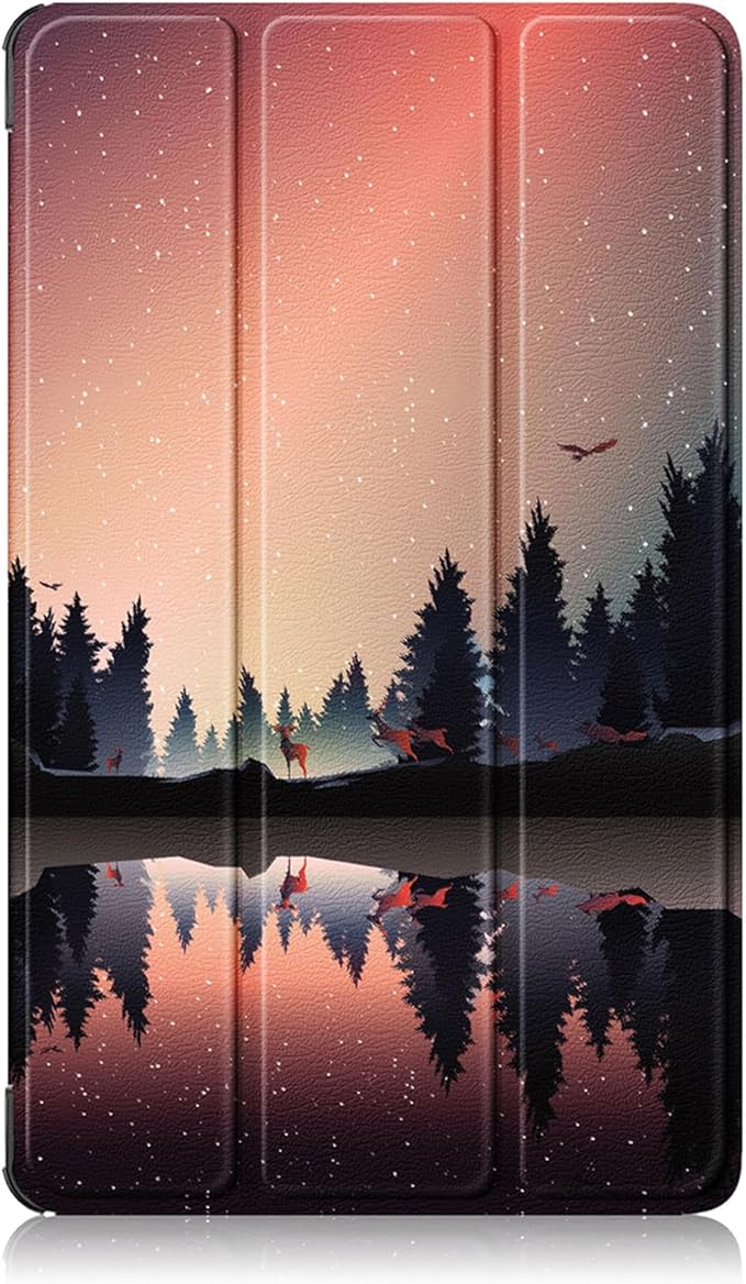 Case for Lenovo Tab One 8.7'' / Tab K9 Case, Folding Folio Ultra-Thin PU Leather Stand Case Cover with Auto Wake/Sleep for Lenovo Tab K9 8.7 Inch Dusk